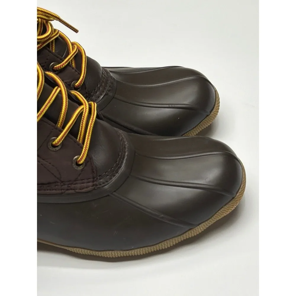 Sperry Men's Top-Sider Saltwater Nylon Brown‎ Duck Boots STS24866 Size 12